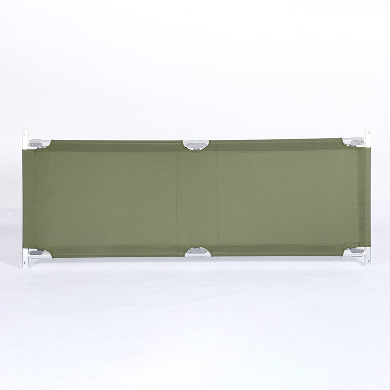 Hot Sell Green Thicken Oxford Clothing Stable Aluminum Pipe Easy Carrying Camping Folding Bed