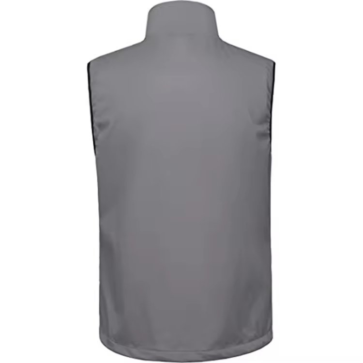 Men's Lightweight Softshell Vest Windproof Sleeveless Jacket for Travel Hiking Running Golf Gilets