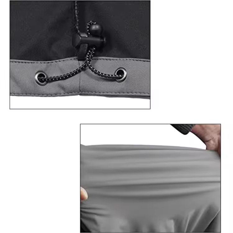 Men's Lightweight Softshell Vest Windproof Sleeveless Jacket for Travel Hiking Running Golf Gilets