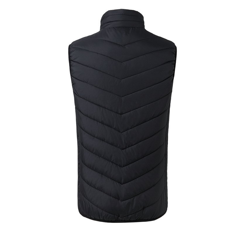 Cross-Border New Fashion Vest Usb Smart Outdoor Skiing Heating Vest For Men And Women Usd Jaacket