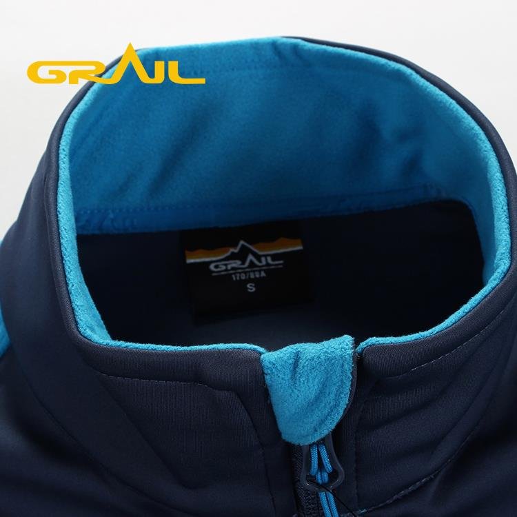 High quality reliable and good polyester comfortable outdoor softshell fleece jacket outdoor&hiking clothing