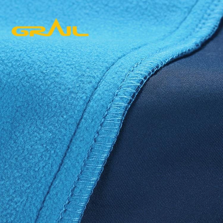 High quality reliable and good polyester comfortable outdoor softshell fleece jacket outdoor&hiking clothing