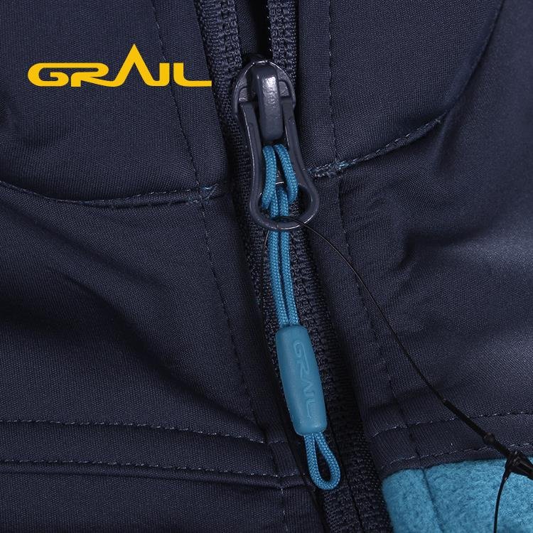 High quality reliable and good polyester comfortable outdoor softshell fleece jacket outdoor&hiking clothing