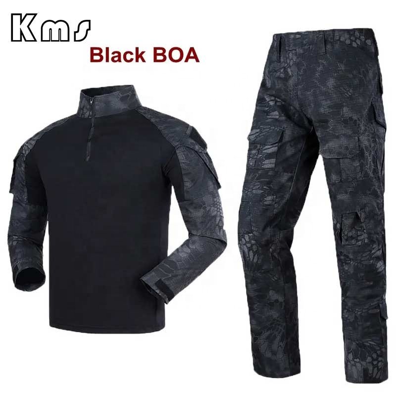 KMS Top Selling Wholesale Outdoor Activities Breathable Clothing Frog Uniform Multicolor Tactical Combat Frog Suit For Training