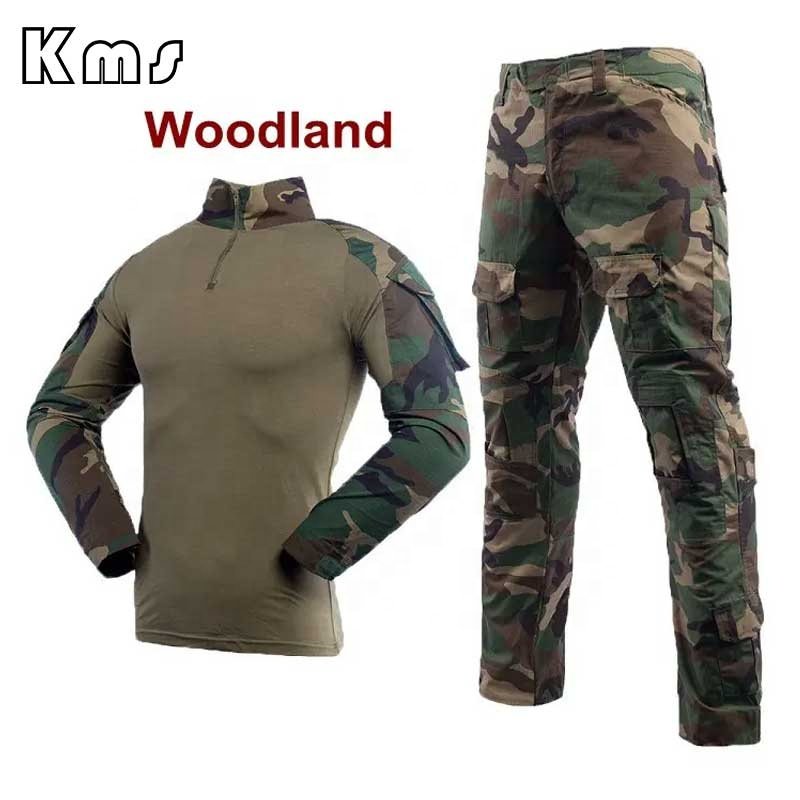KMS Top Selling Wholesale Outdoor Activities Breathable Clothing Frog Uniform Multicolor Tactical Combat Frog Suit For Training