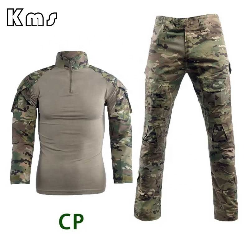 KMS Top Selling Wholesale Outdoor Activities Breathable Clothing Frog Uniform Multicolor Tactical Combat Frog Suit For Training