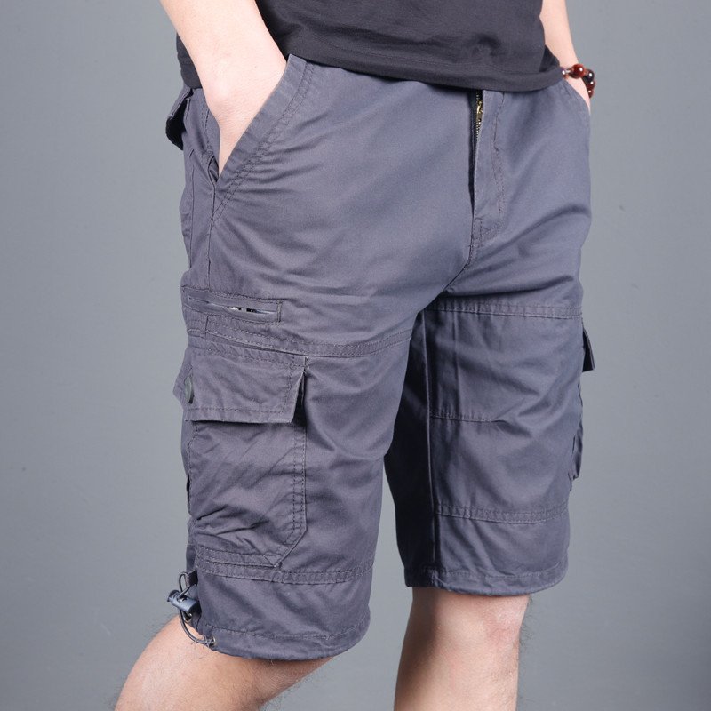 Good Quality Men Multi pockets Casual 100% Cotton Short Pants Outdoor Tactical Cargo Pant for Hunting Trekking Hiking Climbing