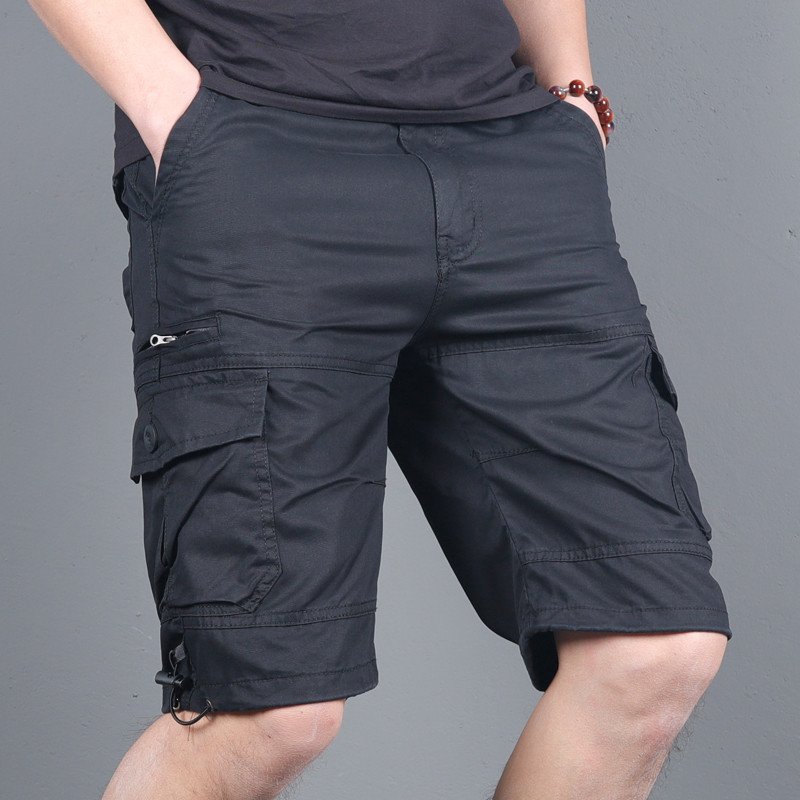 Good Quality Men Multi pockets Casual 100% Cotton Short Pants Outdoor Tactical Cargo Pant for Hunting Trekking Hiking Climbing