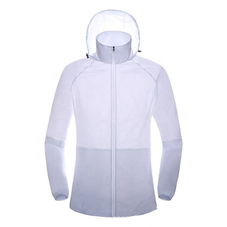2023 Summer Men's Sun Protection Clothing Jackets Outdoor Sports Running Fishing Coat Rash Guard