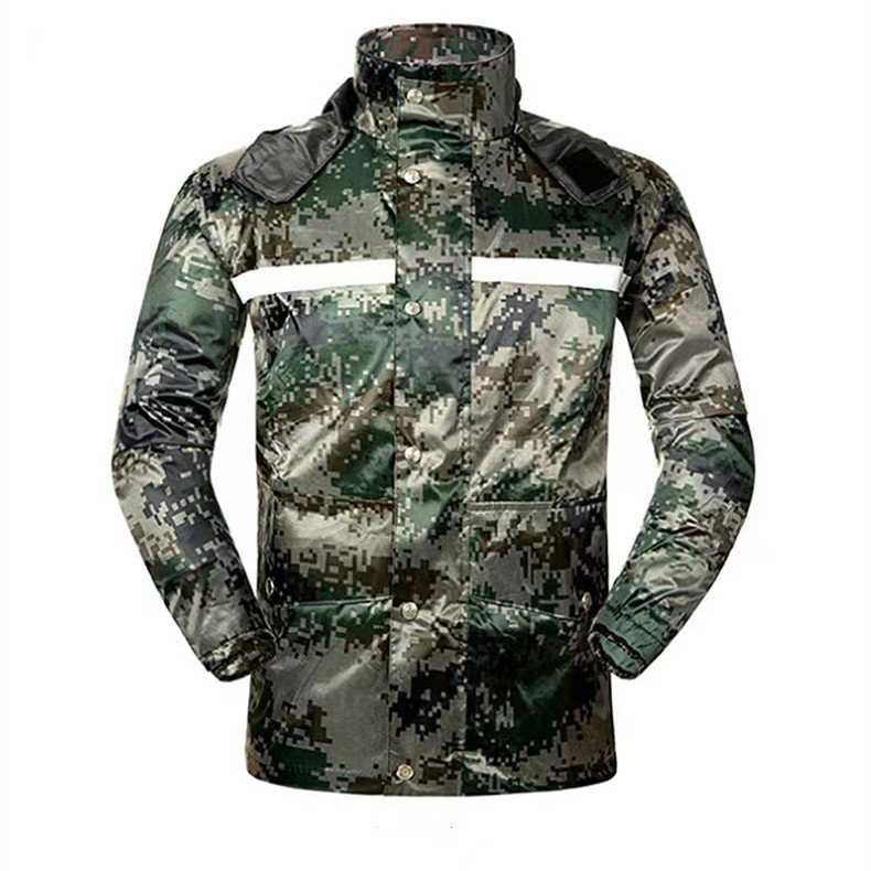 hot selling polyester raincoat custom motorcycle rain jacket Waterproof coat men women polyester pvc rain suit