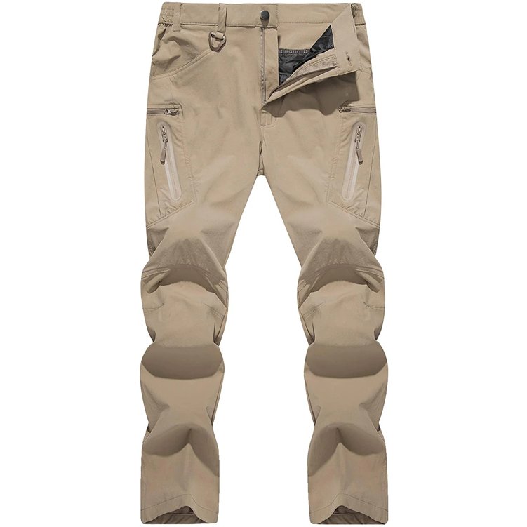 OEM/ODM Summer Lightweight Trousers Mens Tactical Fishing Pants Outdoor Hiking Nylon Quick Dry Cargo Pants Casual Work Trousers
