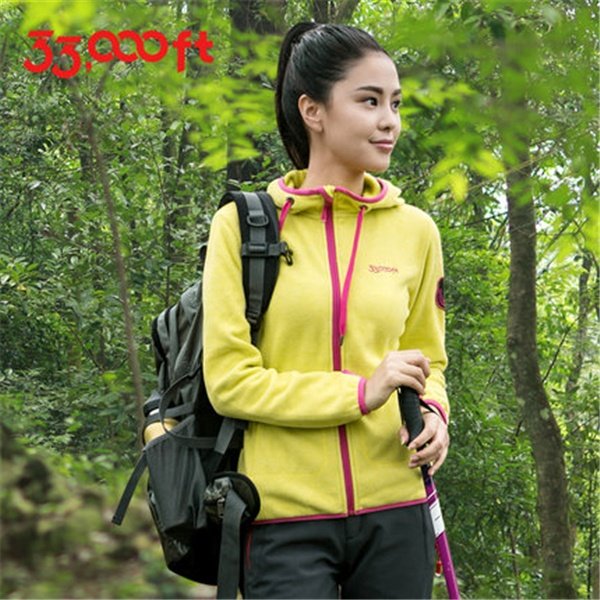Thermal Micro Hiking Winter Outdoor Fleece Jacket Female Fleece Clothing