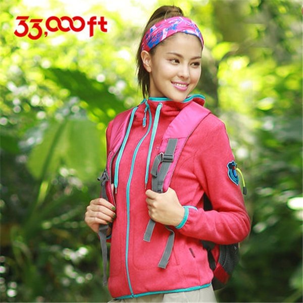 Thermal Micro Hiking Winter Outdoor Fleece Jacket Female Fleece Clothing