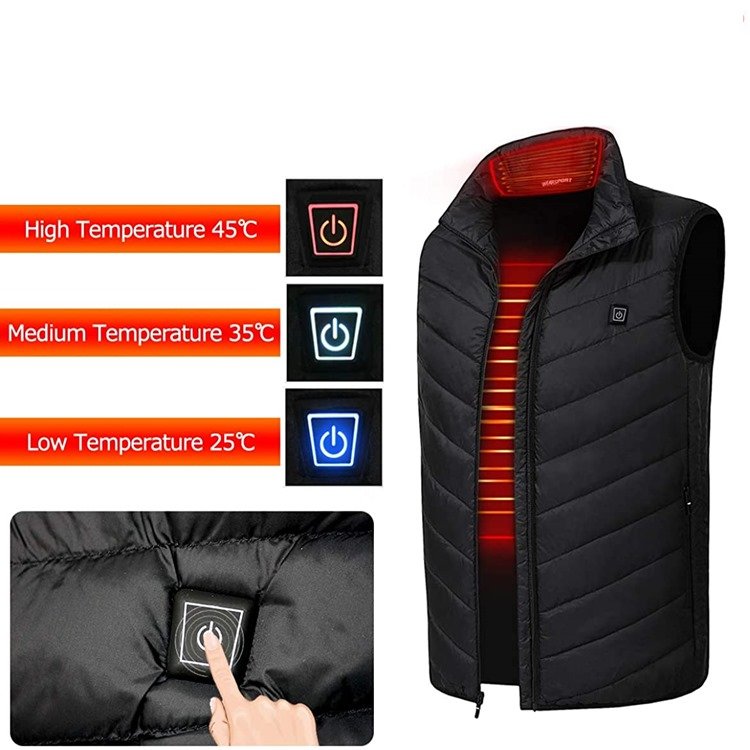 Best Selling Winter Waterproof Windproof Hiking Camping Heat Hunt Clothing Camouflage Jacket Men Camo Heated Jacket