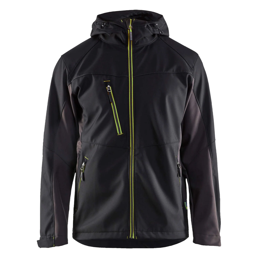 JOMO Outdoor New Design Hooded Men Softshell Jackets With Logo High Quality Custom 5000MM Waterproof Softshell Jacket Sailing