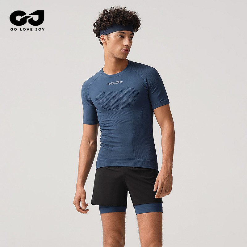 New Fashion Men's Resistant Active Basketball Shorts Workout Running 7 Inch Lightweight Athletic Shorts With Compression Liner