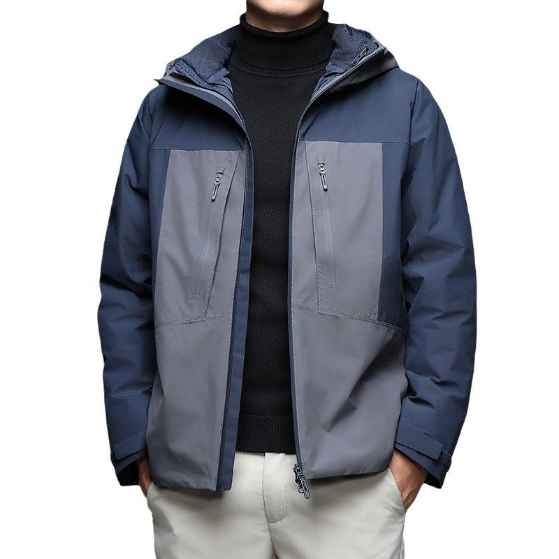 High Quality Solid Color Sweater Full Zip Jacket Windproof Raincoat Sports Jacket Lightweight Waterproof Jacket