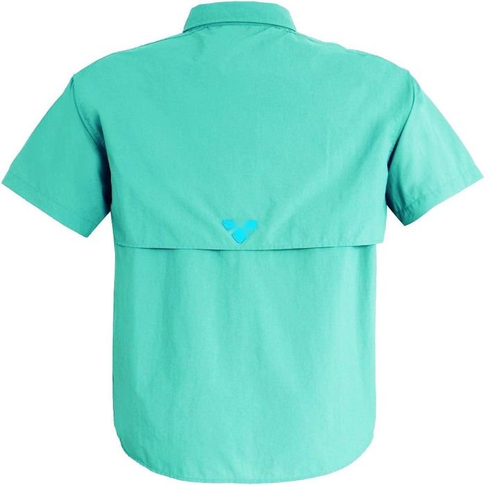 Men's UV UPF 50+ Sun Protection Soild Anti-Static Waterproof Breathable Fast Dry SPF Hiking Fishing Short Sleeve Shirts