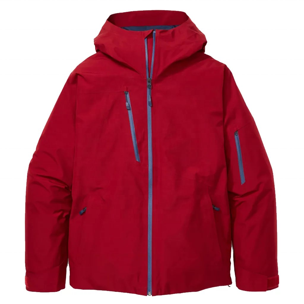 Custom Mens Jacket Waterproof Hiking Jacket Lightweight Hooded Rain Jacket Windproof Raincoat Breathable Windbreaker