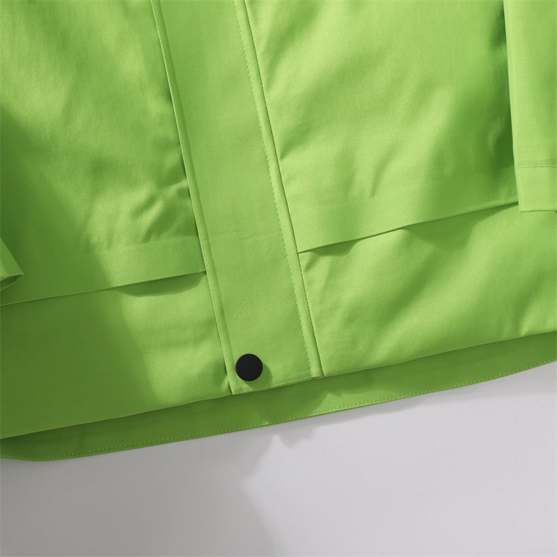 Men Spring Lightweight Waterproof Cargo Anorak Zip Up Windbreaker Outdoor Hiking Jackets Clothing Manufacturer