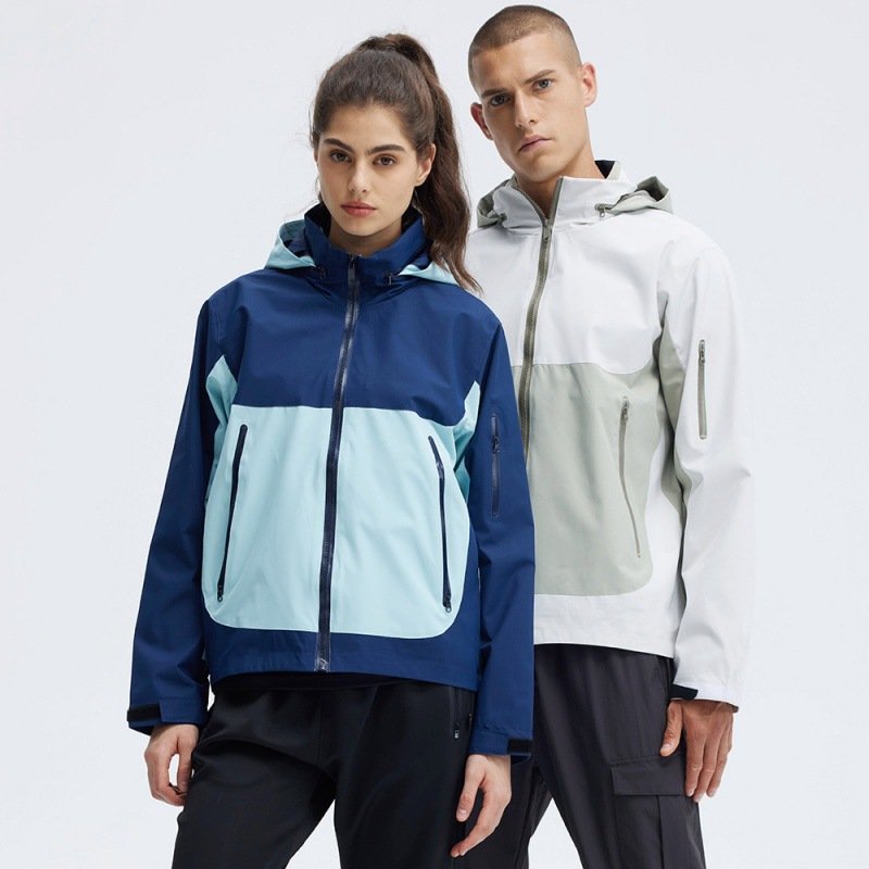 Men's And Women's Outdoor Sports Jacket Waterproof Windproof Mountaineering Clothing Riding Jacket