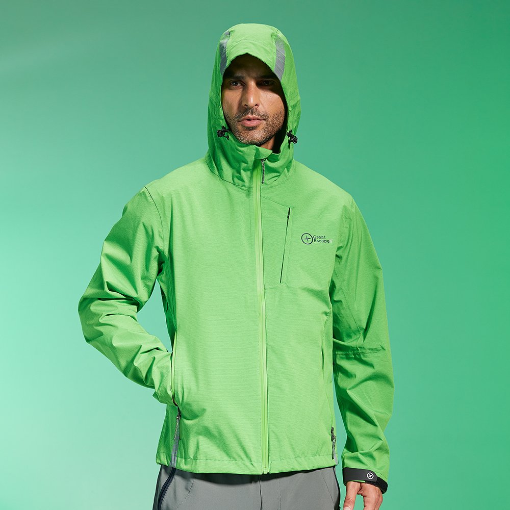 Camping hiking wear outdoor technical jacket waterproof jacket with 20000mm H2O