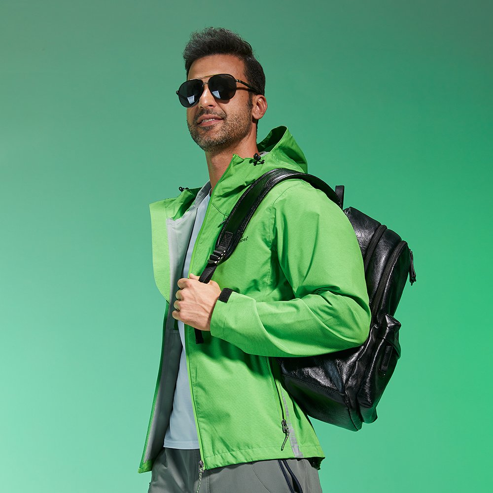 Camping hiking wear outdoor technical jacket waterproof jacket with 20000mm H2O