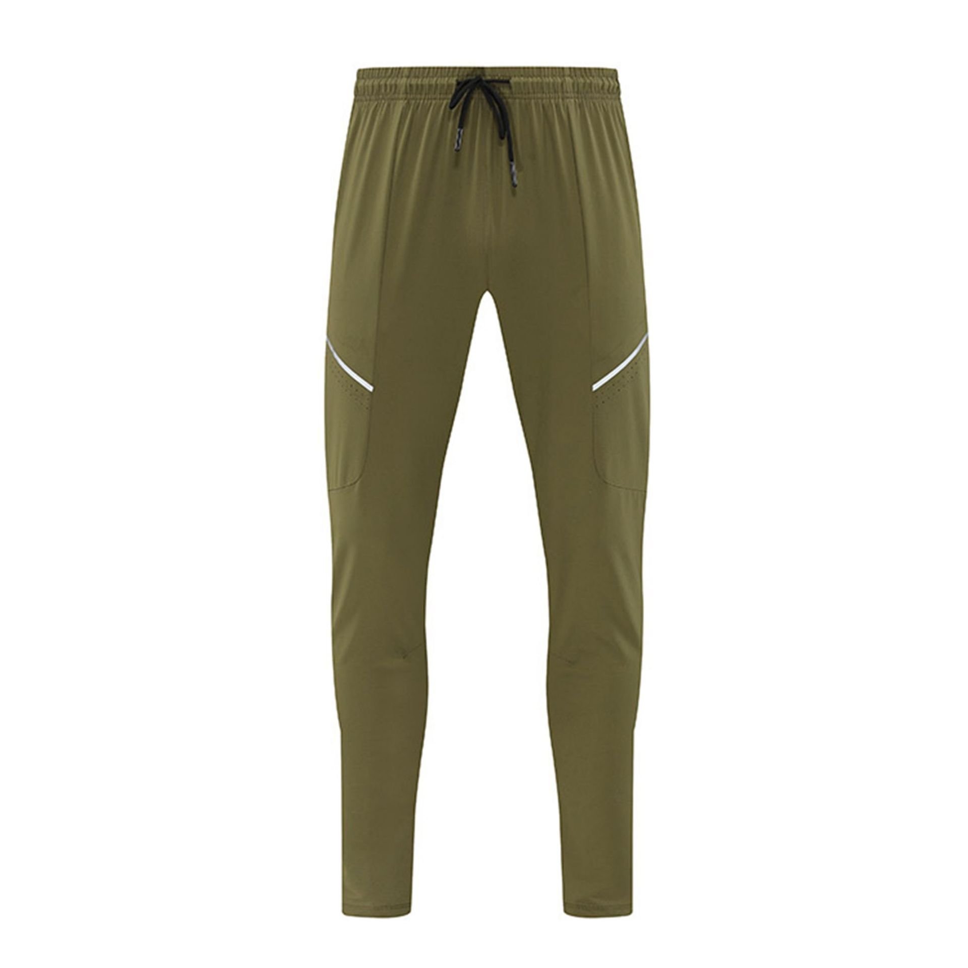 Men's Outdoor Quick-Drying Waterproof Hiking Pants Casual Breathable Stretch Sports Pants Loose Straight Pattern