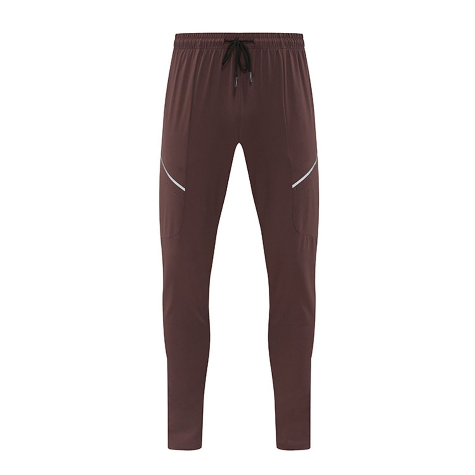 Men's Outdoor Quick-Drying Waterproof Hiking Pants Casual Breathable Stretch Sports Pants Loose Straight Pattern