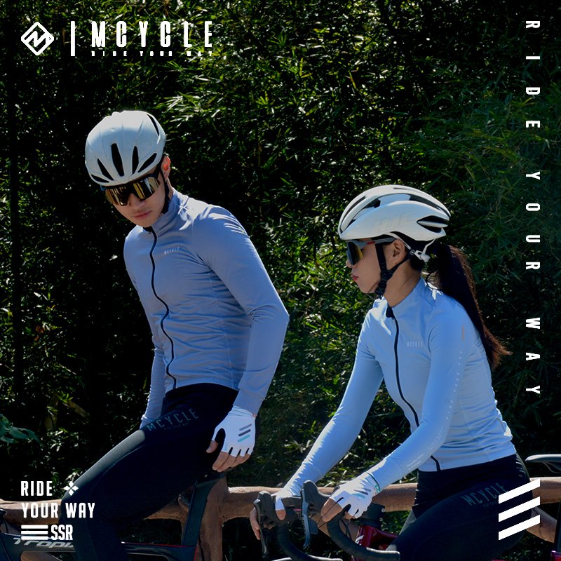 Mcycle Customize Winter Cycling Outfit Windproof Fleece Thermal Bicycle Clothing Men's Long Sleeve Cycling Thermal Jacket