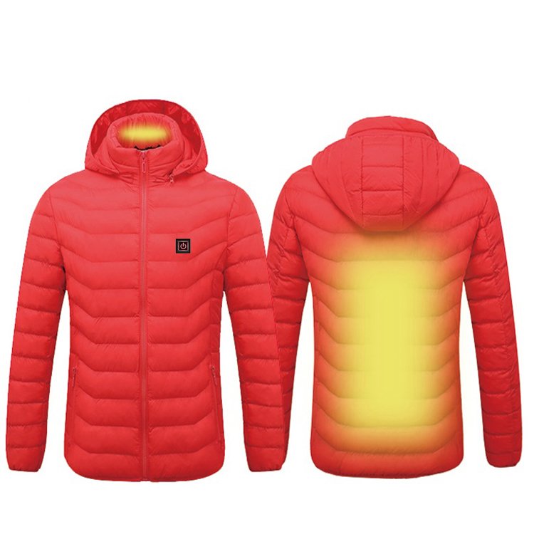 High Quality Lightweight Jacket Winter Men's Jacket 5V USB Battery Powered Heated Winter Windbreaker HIKING Jacket