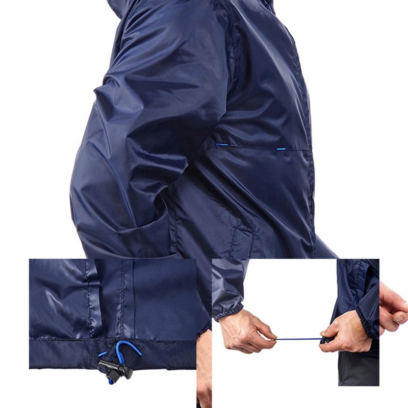 Travel-friendly three-in-one jacket for hiking mountaineering, offering windproof and waterproof performance.