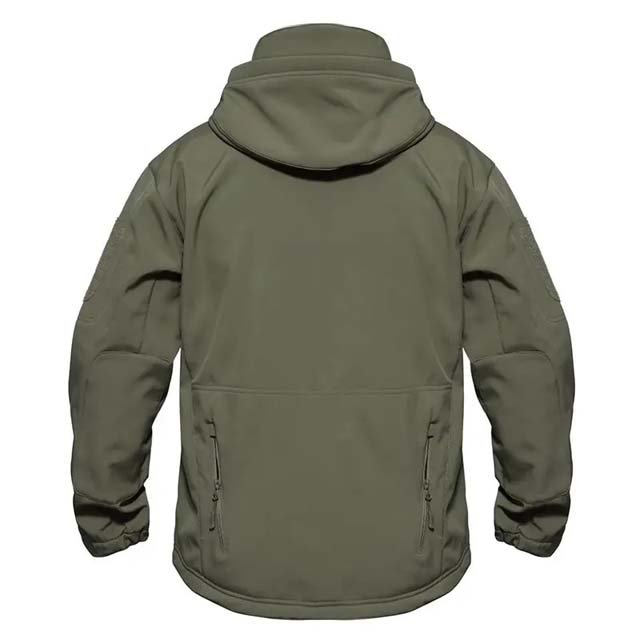 Wholesale Custom Men's Hooded Rain Jacket Outdoor Cycling Hiking Breathable Waterproof Windbreaker Embroidered Canvas Pocket