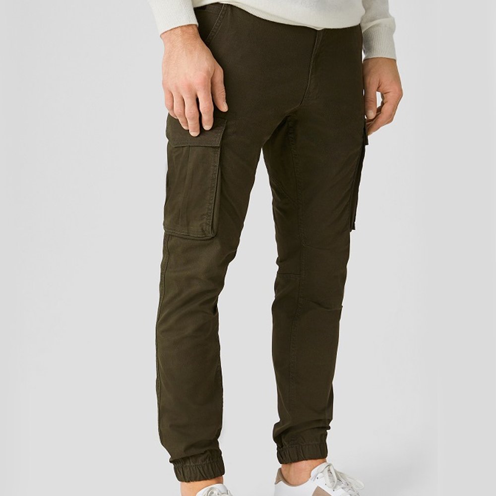 Wholesale High Quality Custom Solid Color Long Cargo Pant Anti-Pilling Windproof Wear Resistant Trousers