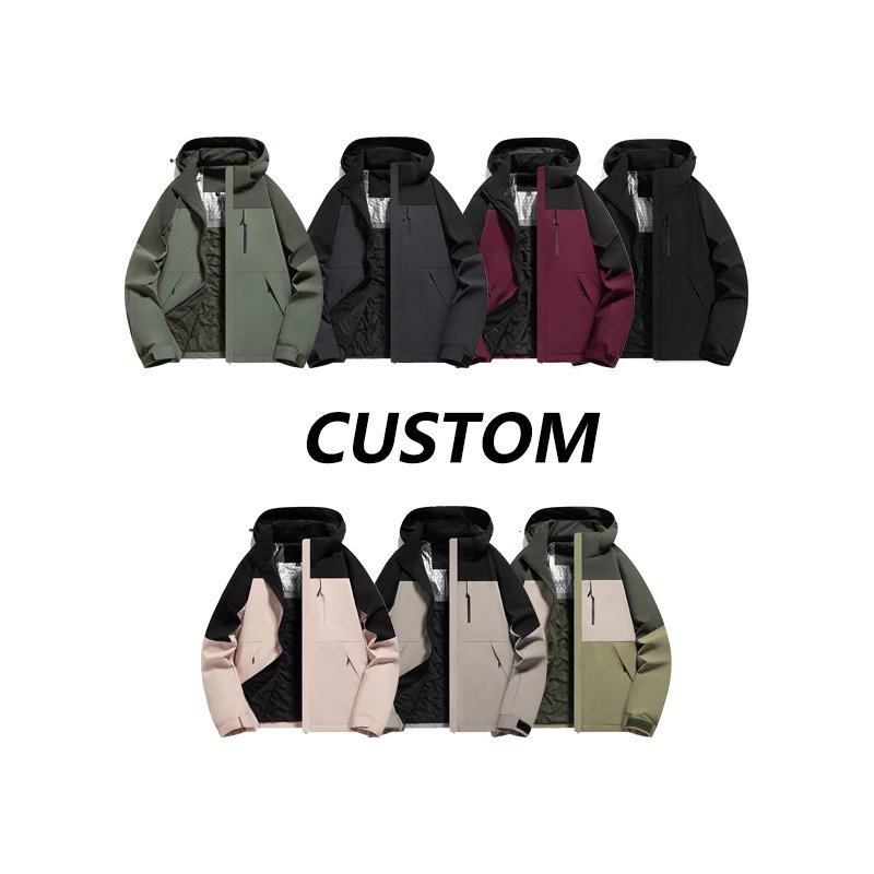 Baifa Custom Windbreaker Jacket Men Waterproof Windbreaker Jacket Outdoor Sportswear Manufacturer Light Weight Golf Rain Jacket