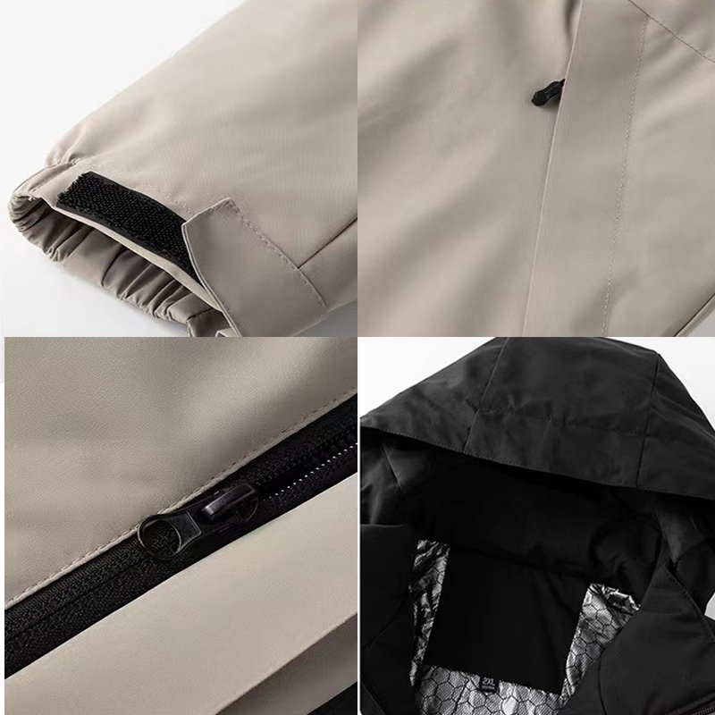Baifa Custom Windbreaker Jacket Men Waterproof Windbreaker Jacket Outdoor Sportswear Manufacturer Light Weight Golf Rain Jacket