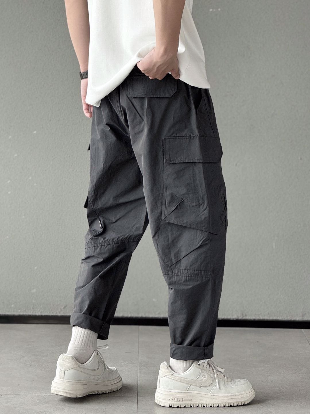 Men's Tactical Water Resistant Ripstop Lightweight EDC Work Hiking Pants Combat Cargo pants Trousers Outdoor pants