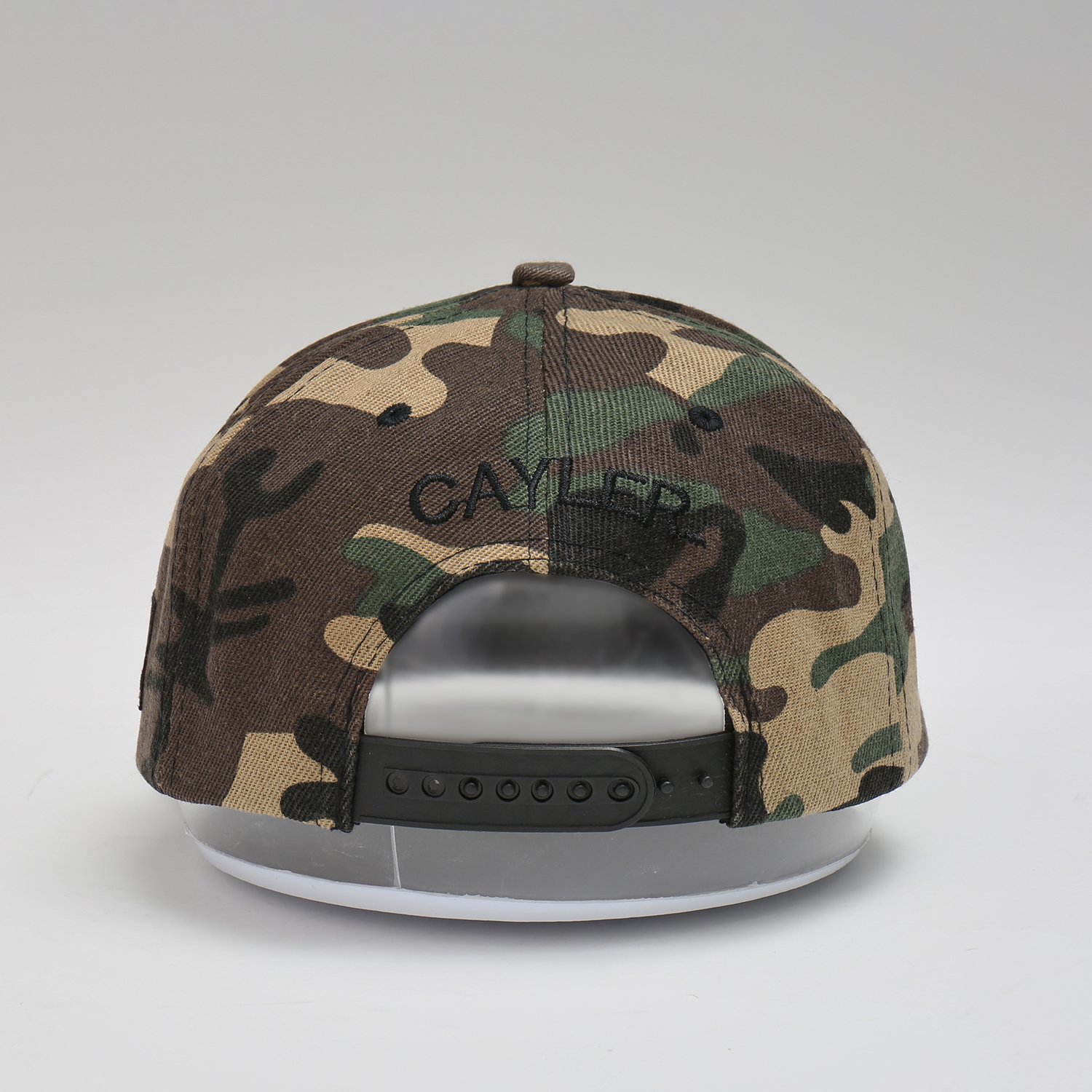 Wholesale factory price cheap custom man camouflage hunting hat adjustable cotton camo embroidery sports flat brimmed caps
