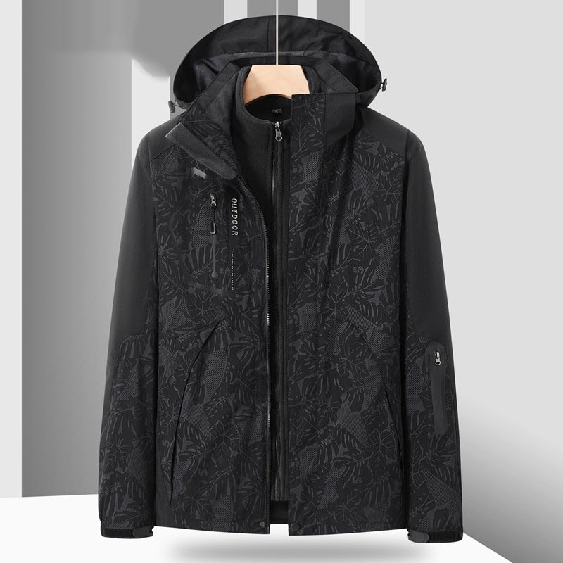 Outdoor Jacket Men Triad Windproof Waterproof Coat Outdoor Hiking Clothing Women Custom Wholesale Couple Jackets
