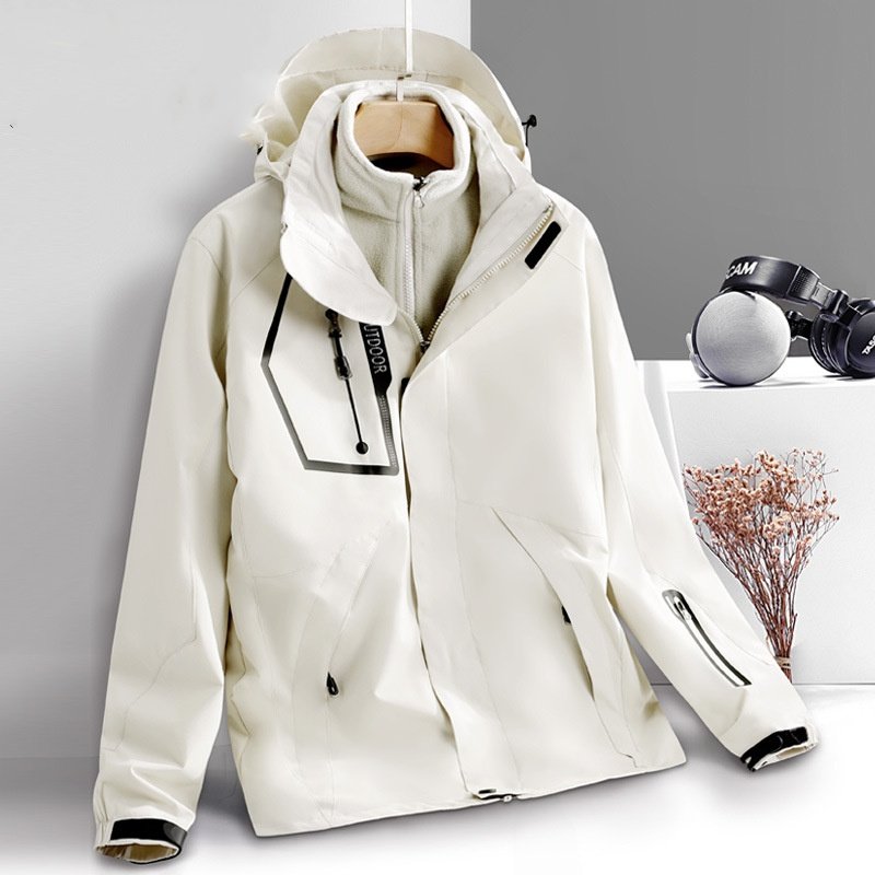 Outdoor Jacket Men Triad Windproof Waterproof Coat Outdoor Hiking Clothing Women Custom Wholesale Couple Jackets