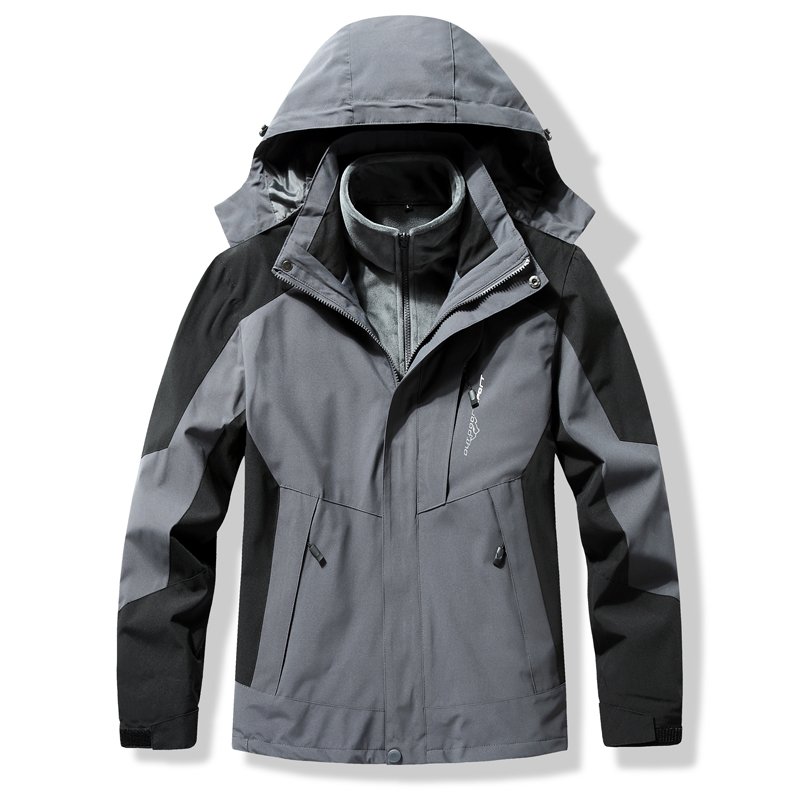 Wholesale Leisure Sports Outdoor Hiking and Mountaineering Wear Men's Waterproof Jacket