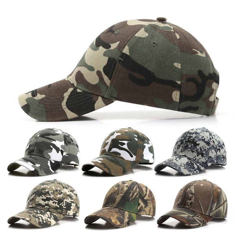 Adjustable Magic Stick Camouflage Baseball Cap Men Outdoor Hunting Jungle Tactical Hiking YWayed Hats