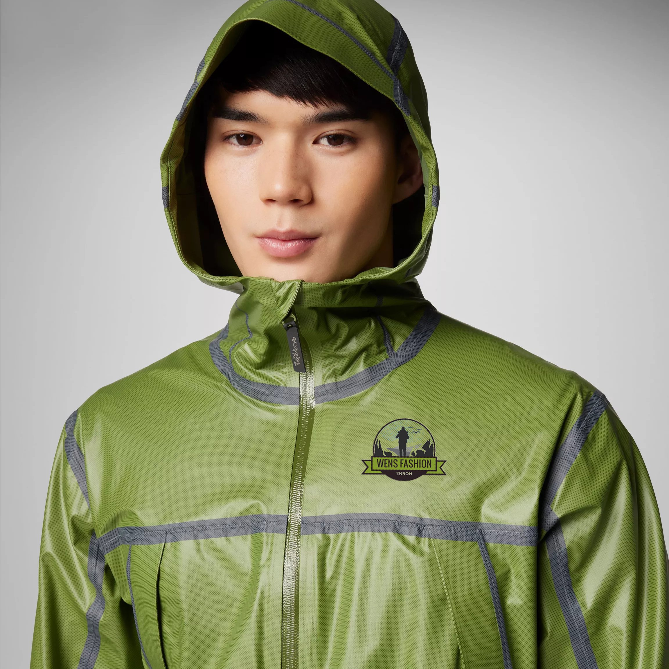 Custom Print Logo Packable Running Hiking Zip Up Rain Cycling Track Lightweight Waterproof Windbreaker Jackets For Men