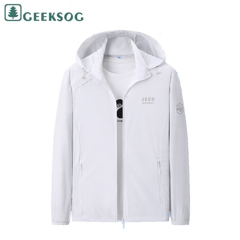 Wholesale Fashion Hiking Clothing With Sun Protection Unisex Summer Anti-Uv Sunscreen Lightweight Jacket