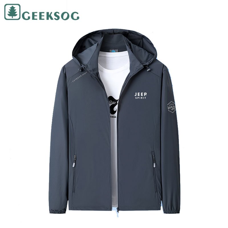 Wholesale Fashion Hiking Clothing With Sun Protection Unisex Summer Anti-Uv Sunscreen Lightweight Jacket