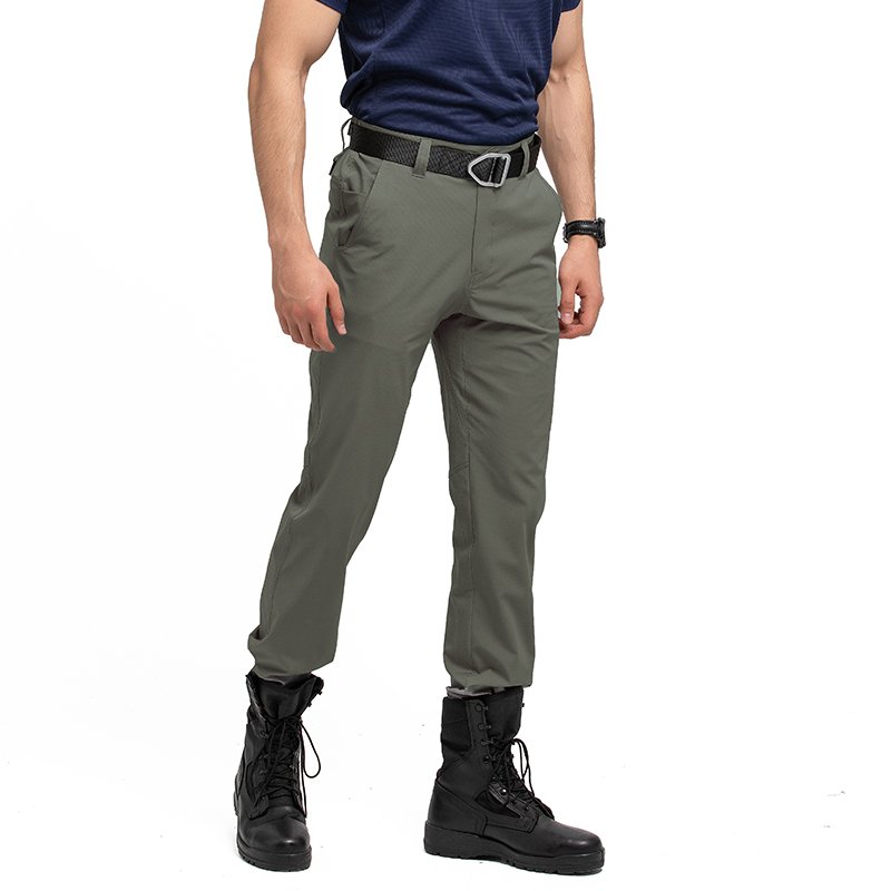 Custom mens outdoor tactical pants Multi pockets casual pants tactical clothing trousers slim fit cargo jogger work pants