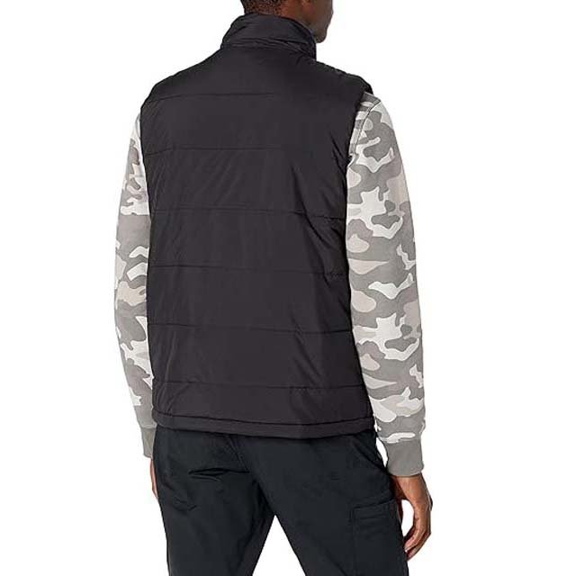 OEM Custom Winter Men's Clothing Jackets Outdoor Windproof Plain Duck Down Puffer Vest Jackets High Street Men's Jackets