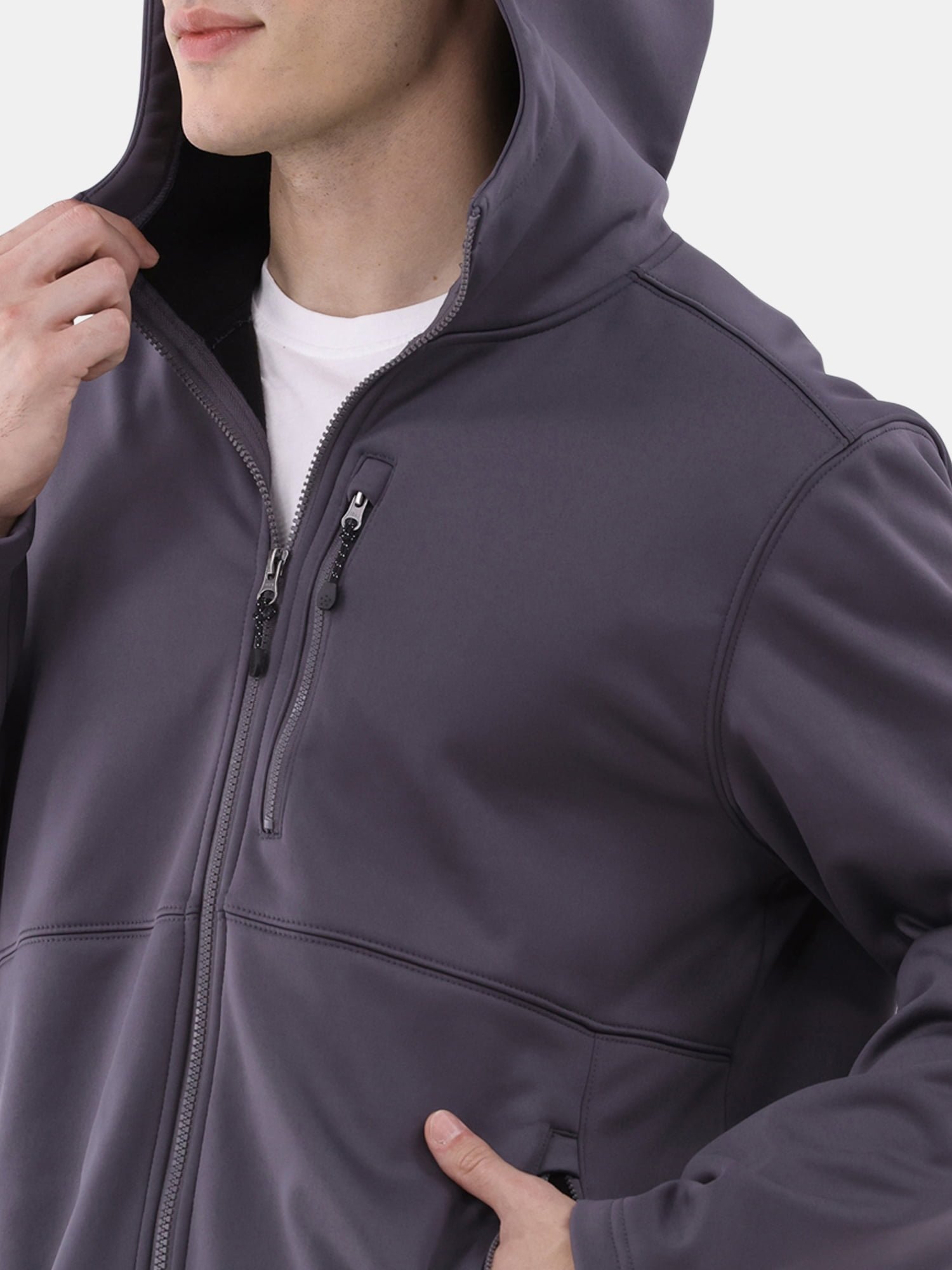 Premium Quality Custom Men's Lightweight Sports Windbreaker Jacket Unisex Softshell Hooded Waterproof Jacket For Hiking