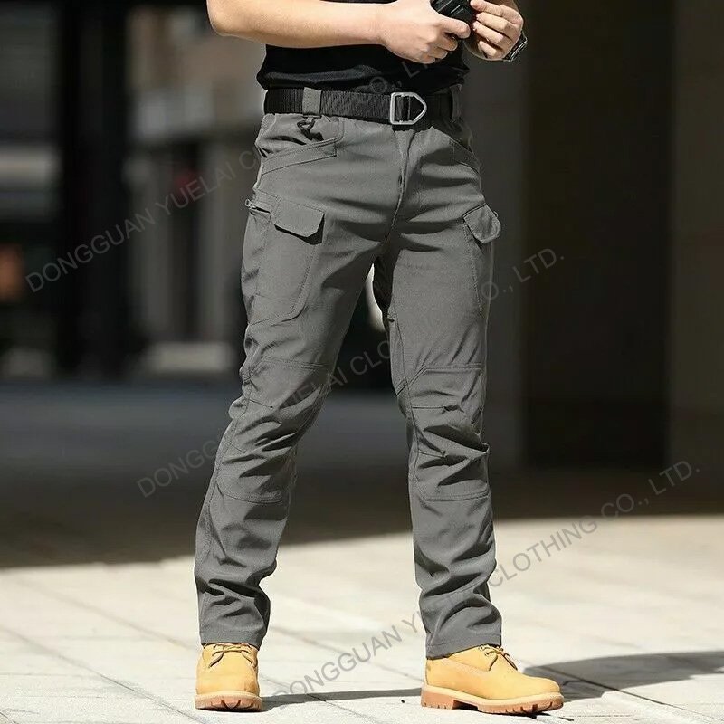 Hot Sale Design Man Casual Breathes Outdoors Pants Hiking Tactical Multi-Pocket Cargo Trousers Sweatpants Joggers For Men