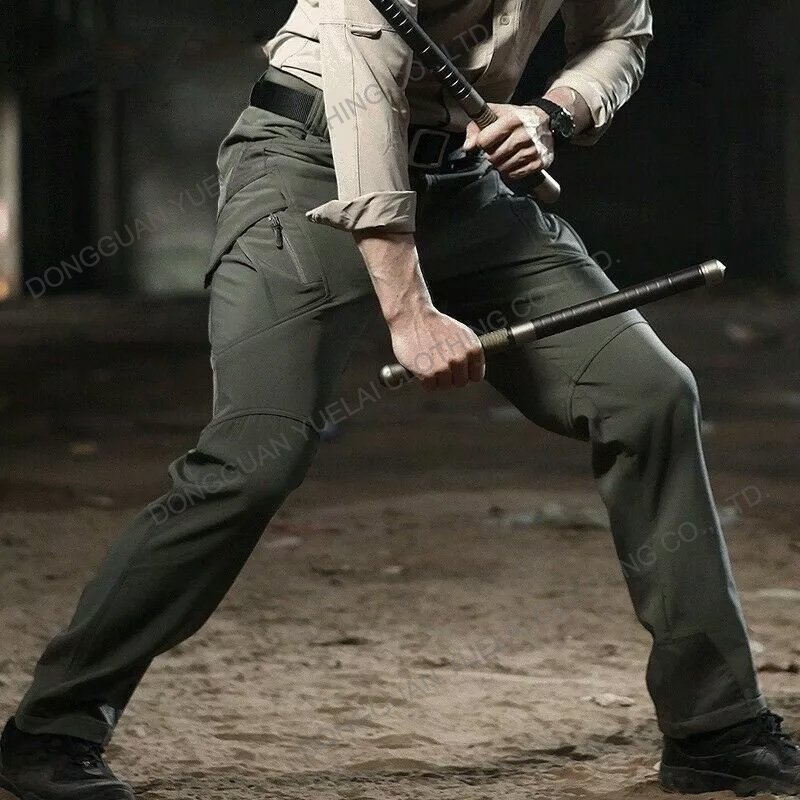Hot Sale Design Man Casual Breathes Outdoors Pants Hiking Tactical Multi-Pocket Cargo Trousers Sweatpants Joggers For Men